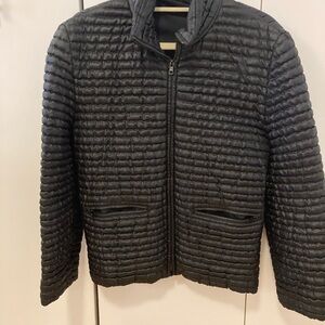Agnes Bes Homme Men's Black Quilted Jacket Small